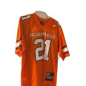 Vintage Russell Athletic Barry Sanders #21 Oklahoma State Cowboys Jersey